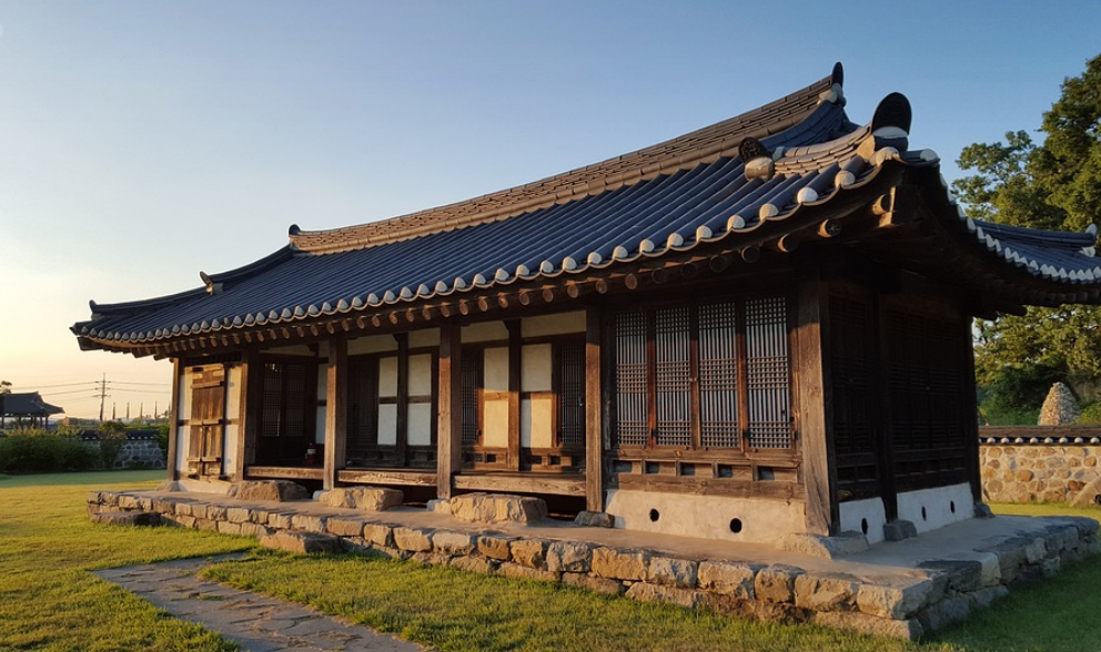 해미읍성 가을 한옥