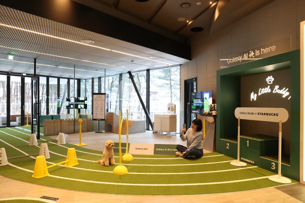 남양주 스타벅스 더북한강R점 위치 삼성전자 갤럭시 스튜디오 팻 PET 운영 소개1