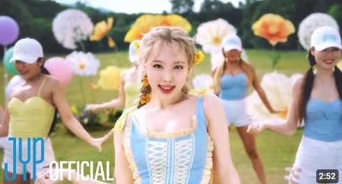 트와이스 나연 1억뷰 POP 영상