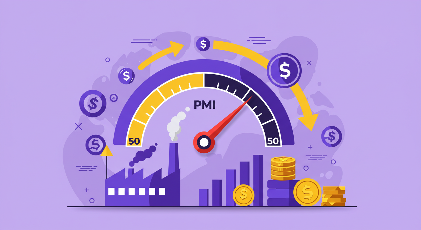 뉴스에 자주 나오는 'PMI 지수', 무슨 뜻일까? (경기 예측의 핵심)