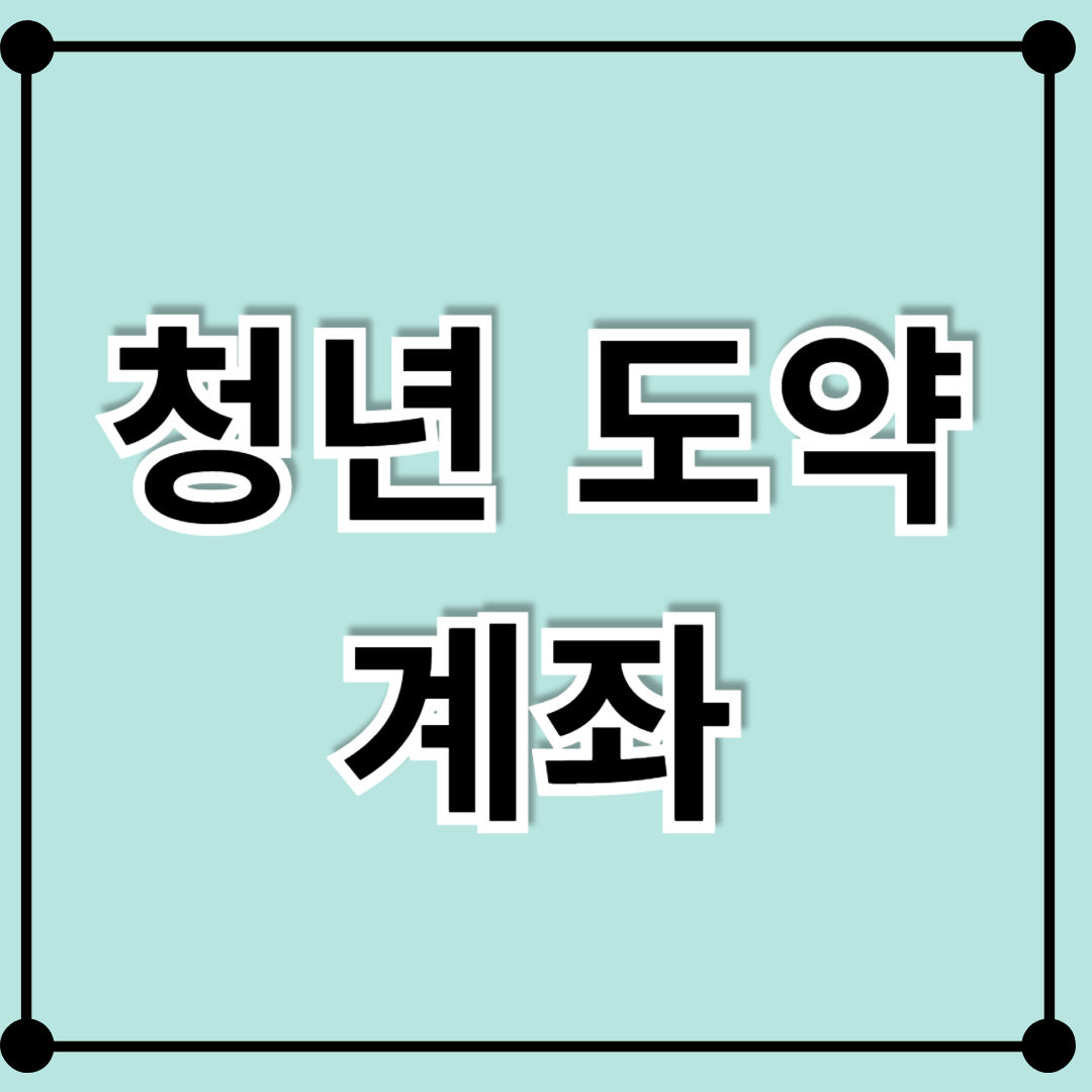 청년 도약 계좌