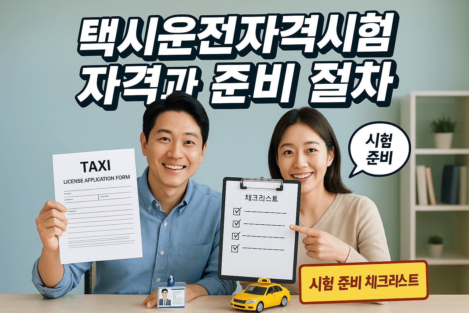 택시운전자격시험 자격과 준비 절차 한눈에