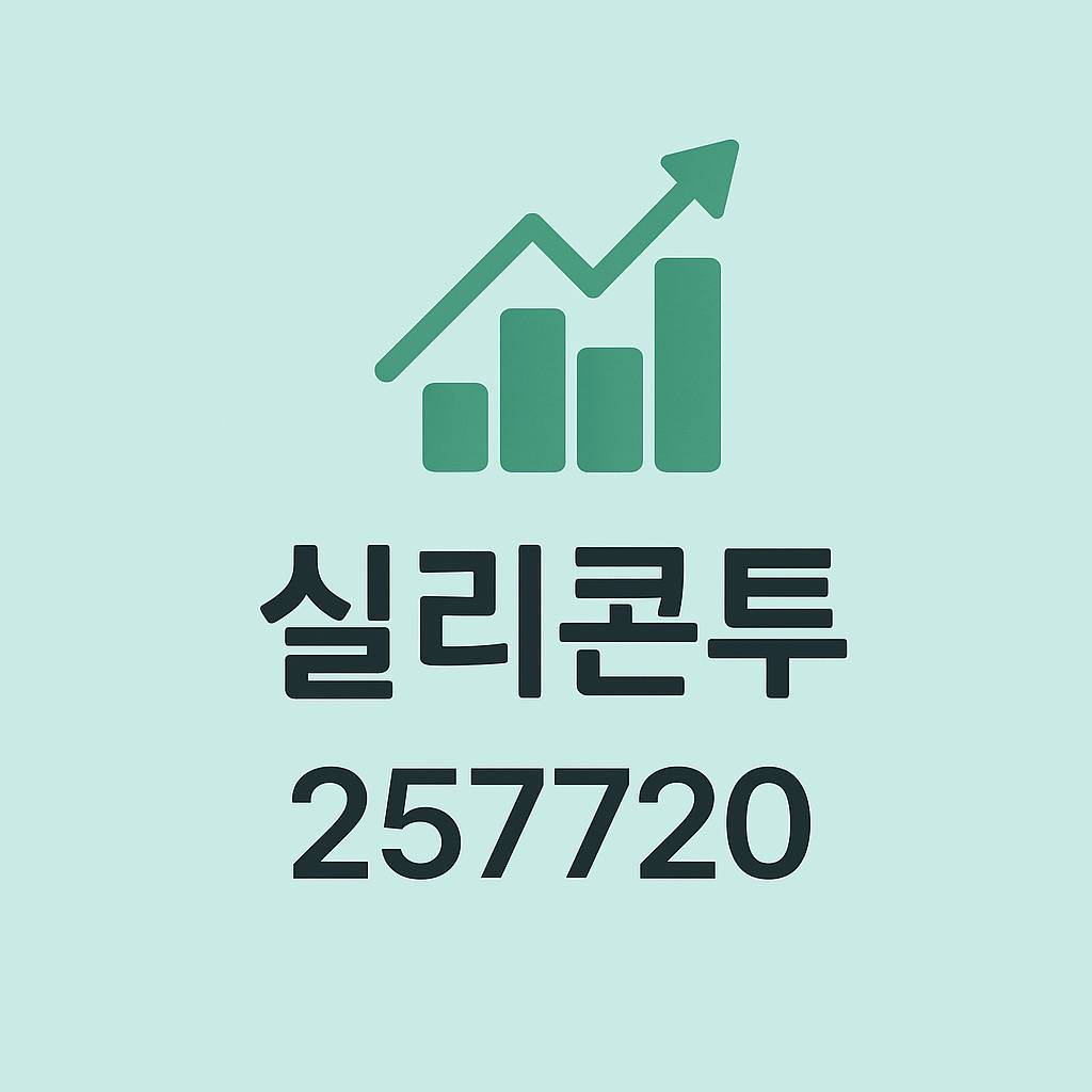 실리콘투 종목 썸네일 이미지