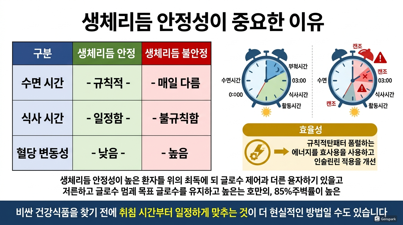 생체리듬 안정성이 중요한 이유