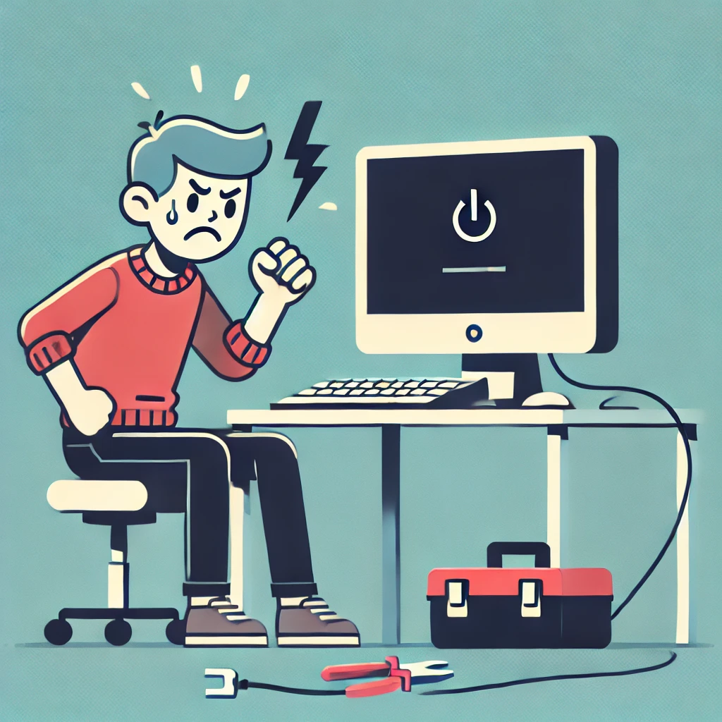 컴퓨터 전원이 안켜질 때