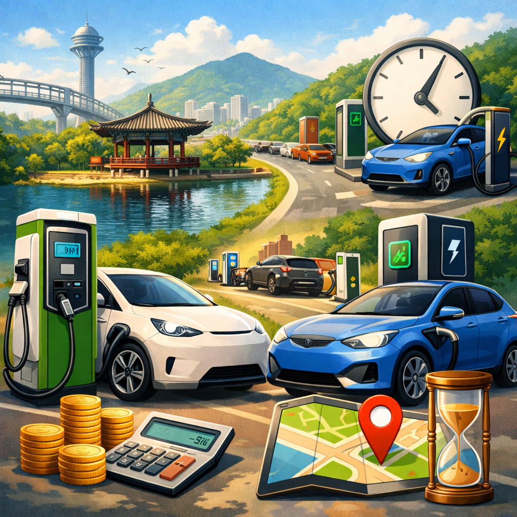 창원 전기차 충전소 추천 BEST5｜위치&middot;요금&middot;충전시간&middot;대기시간 완벽 정리 (2026 최신) 관련 사진