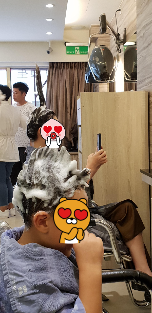 대만 샴푸마사지