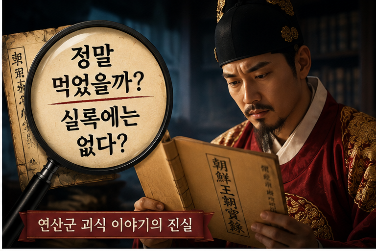 연산군 괴식 이야기의 진실