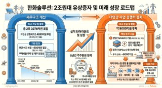한화솔루션 주가 전망 유증 규모 축소