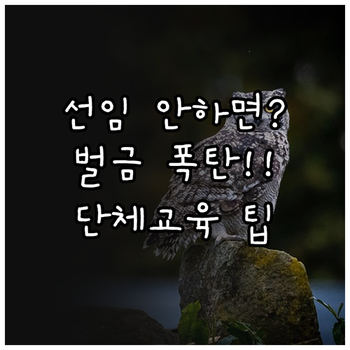 기업 소방안전관리자 선임 의무와 단체..