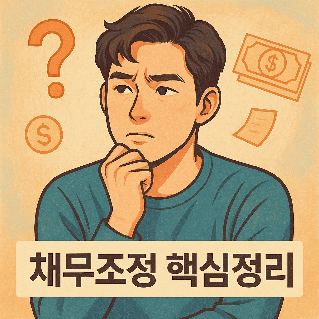 채무조정 절차 안내 예고 이미지, 신용회복 시리즈 다음 편 안내