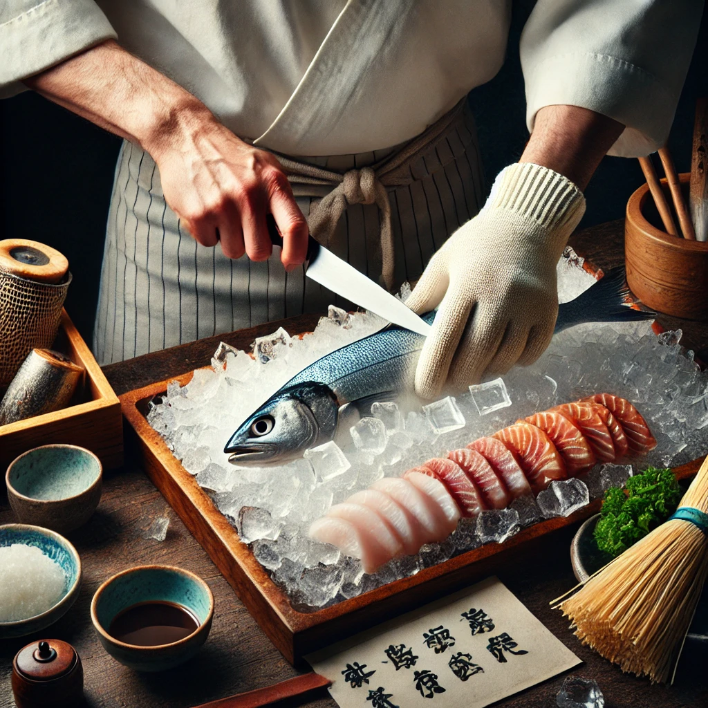 사시미의 신선함을 유지하는 비법