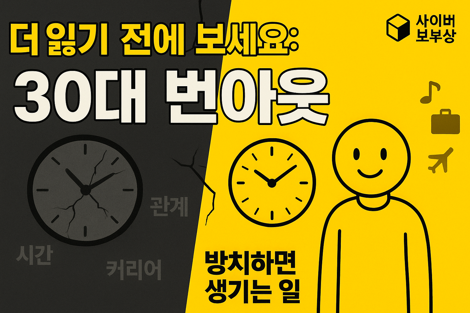 30대 번아웃, 상담 한번 안 받고 버티다 '이것'까지 잃습니다