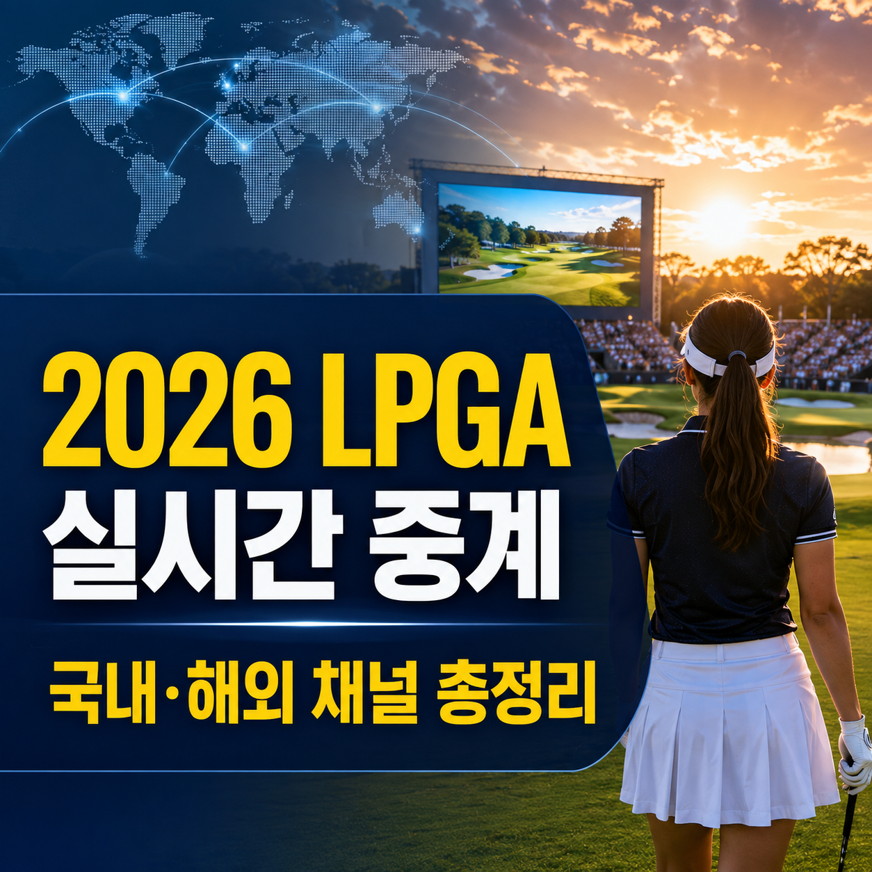 2026년 LPGA골프 실시간 중계 보는법