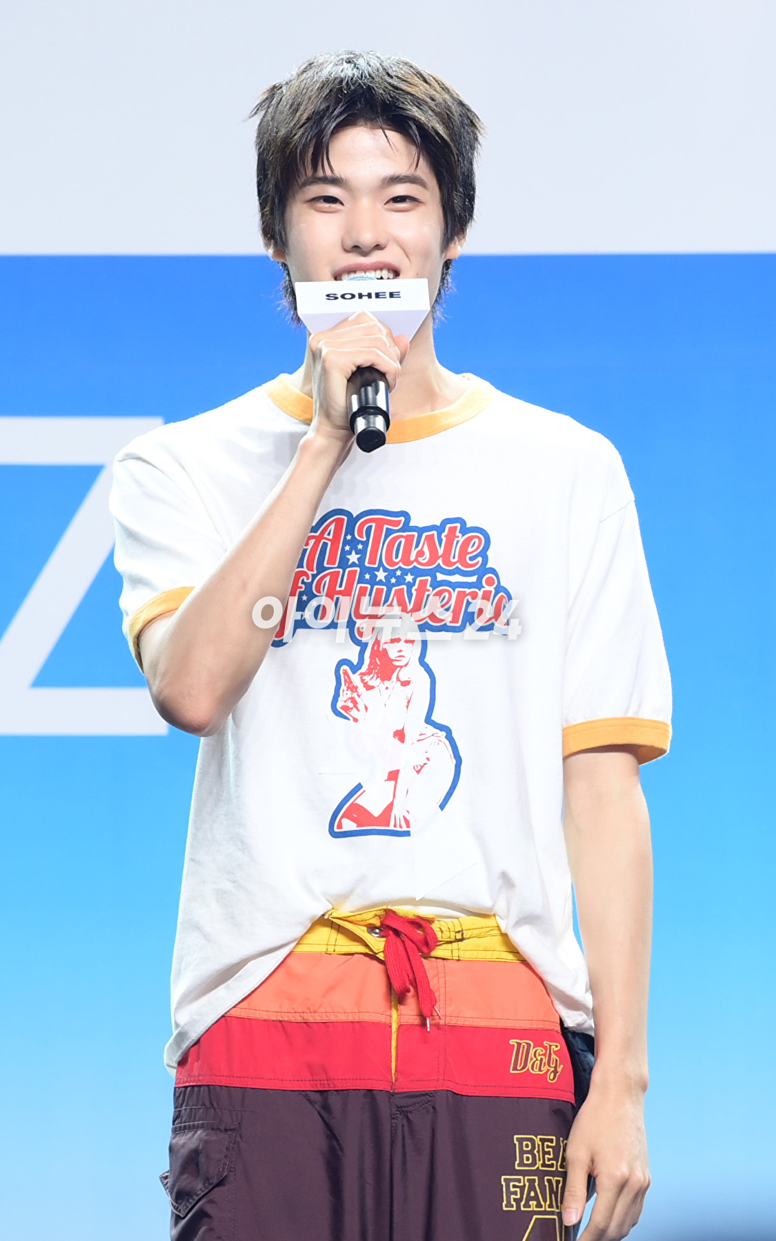 그룹 라이즈(RIIZE) 소희가 4일 오후 서울 용산구 한남동 블루스쿼어에서 열린 라이즈 데뷔 앨범 쇼케이스 'RIIZING DAY: RIIZE Press Premiere'에 참석하고 있다. [사진=정소희 기자]