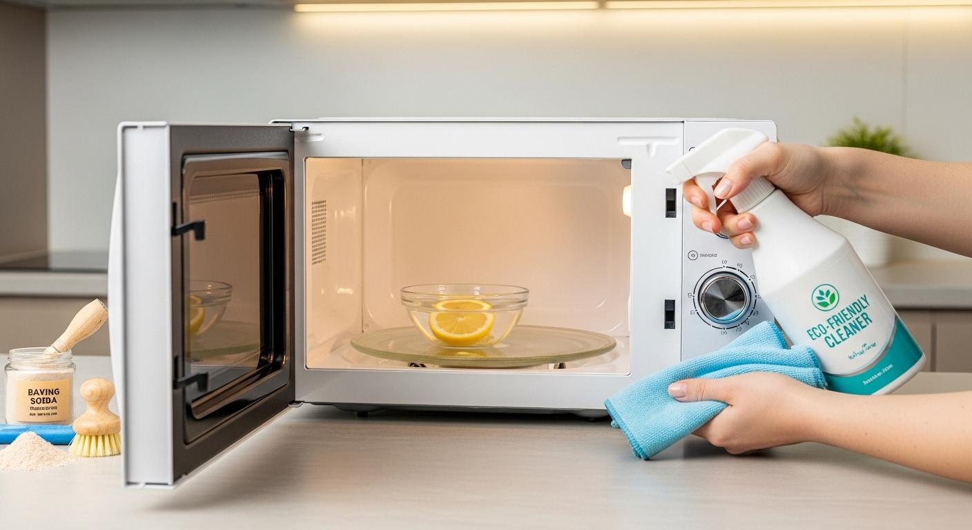 세척 귀찮음 소형 전자레인지 관리 방법