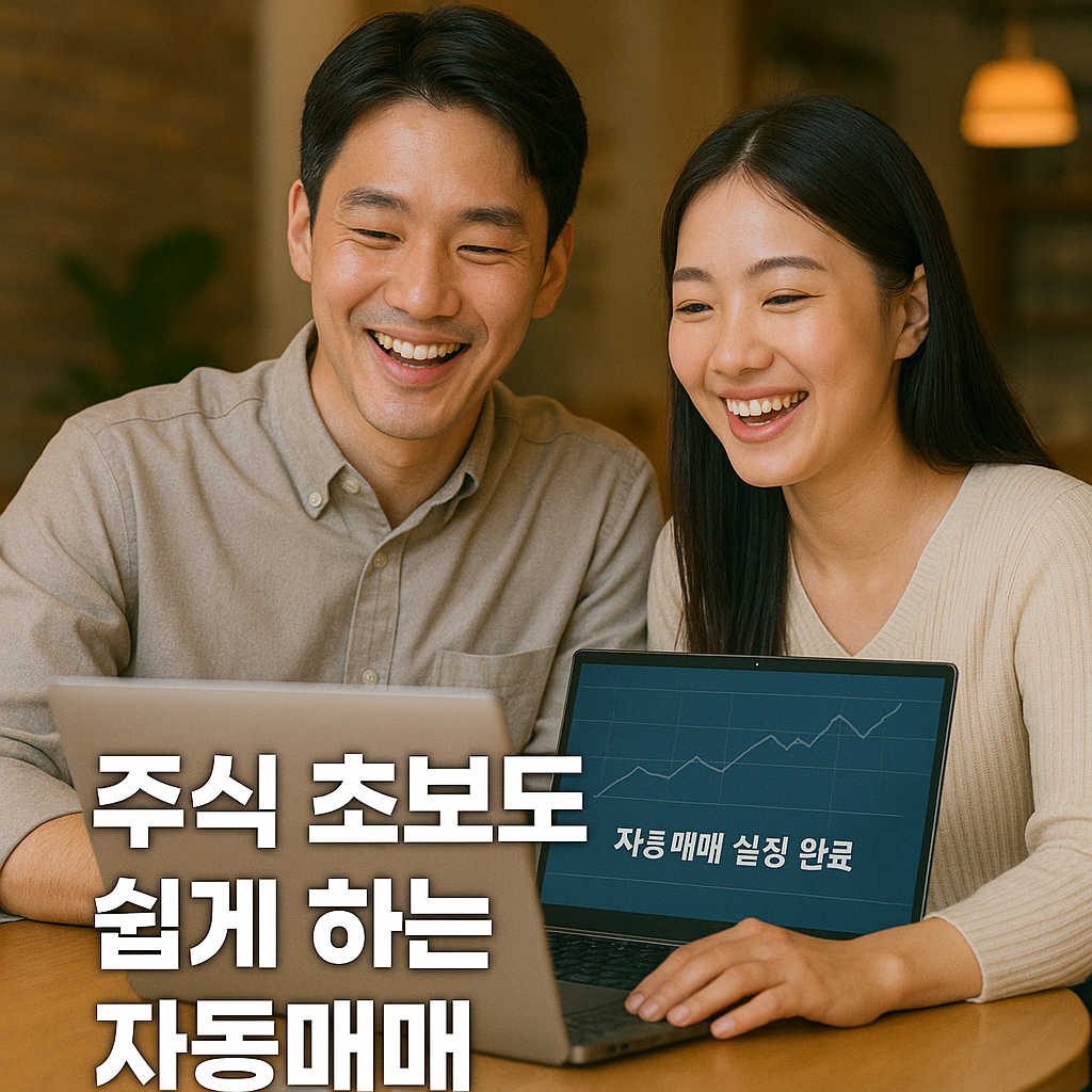 주식 초보도 웃으며 쉽게 하는 자동매매