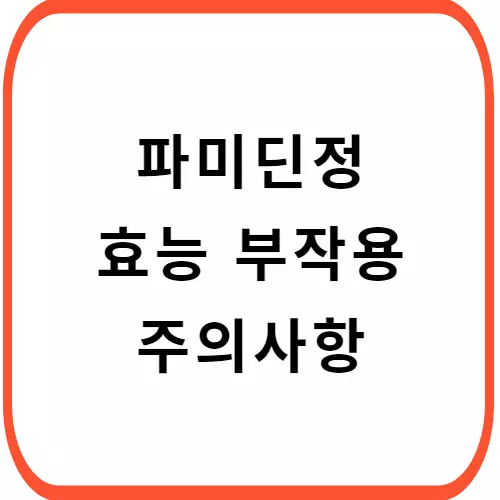 파미딘정-주의사항-썸네일