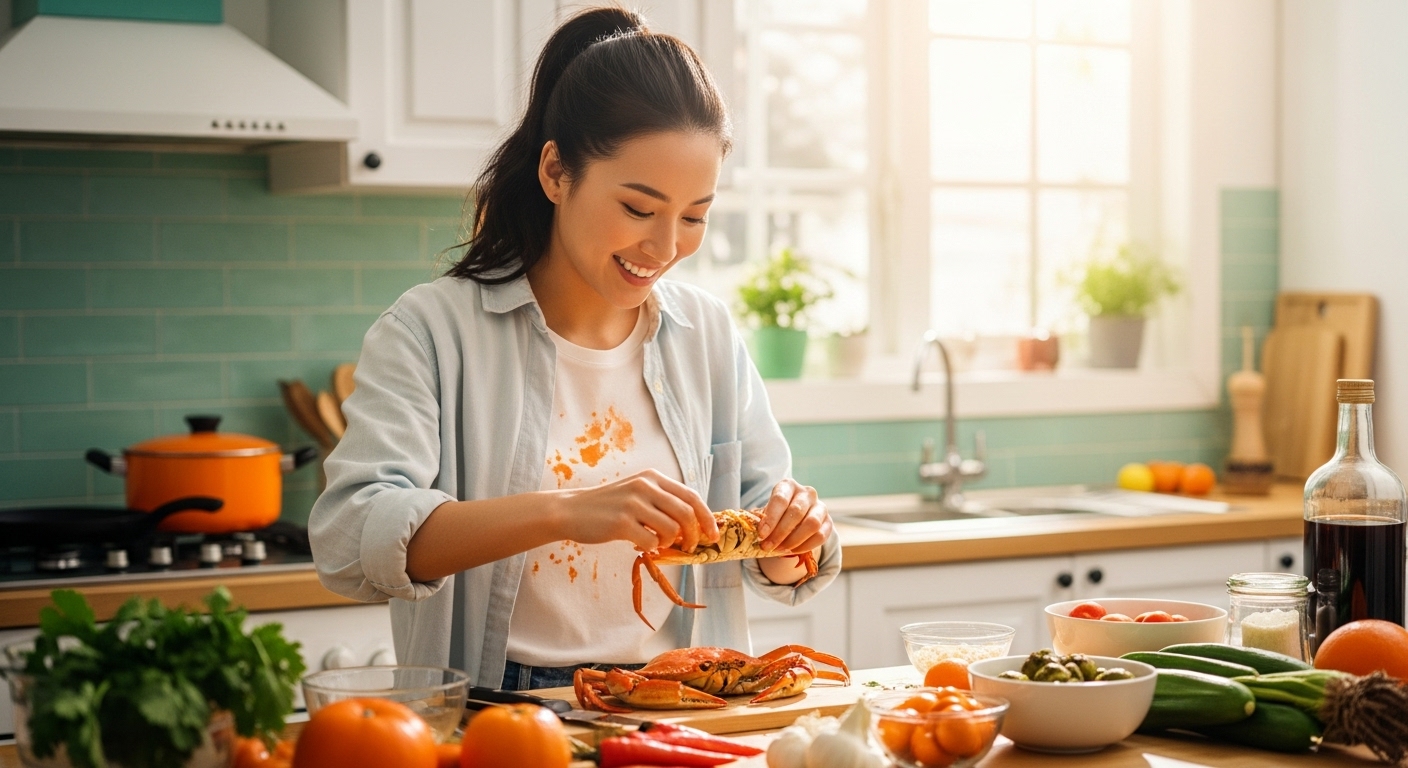 8월 제철음식 꽃게