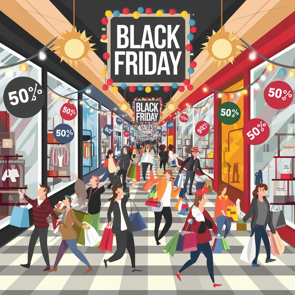 블랙프라이데이-쇼핑-상가-이미지