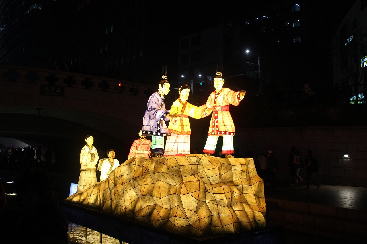 서울빛초롱축제 사진