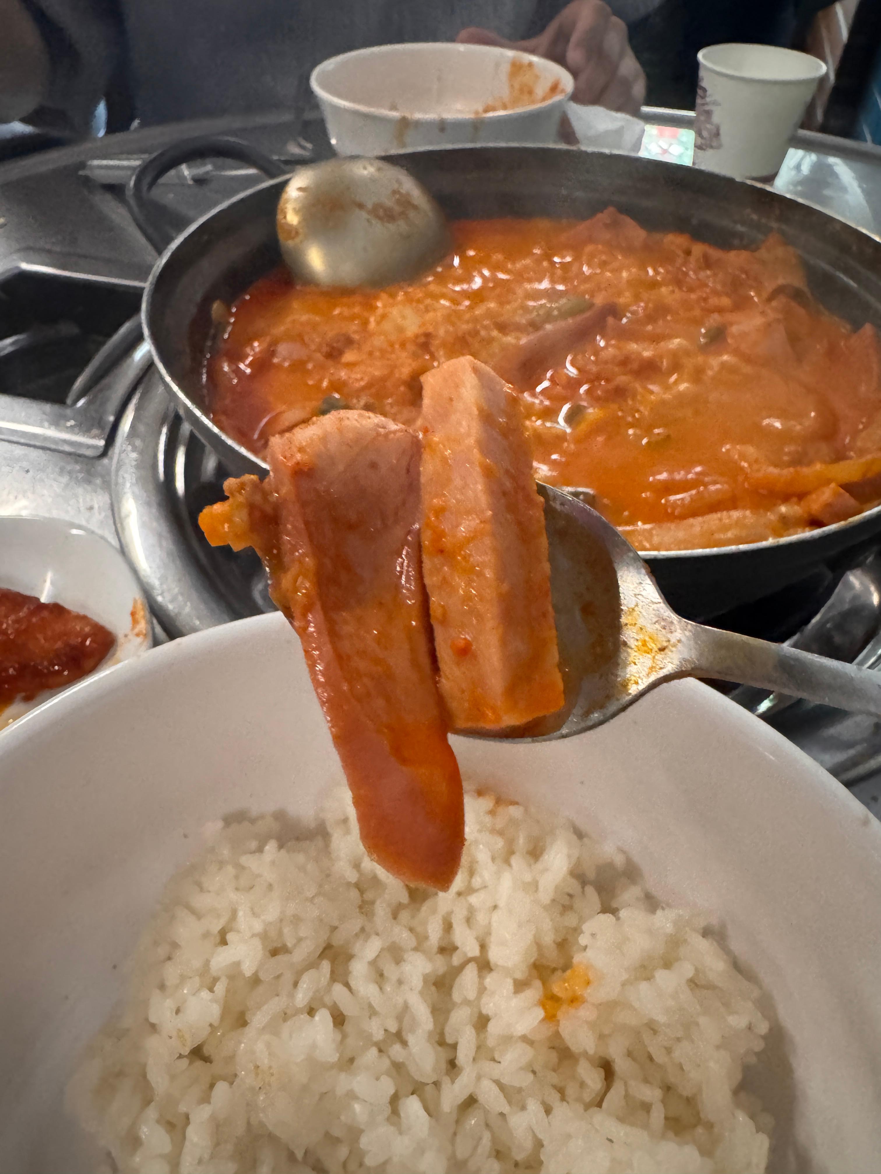 마곡 부대찌개 맛집 경아식당 햄폭탄부대찌개 햄