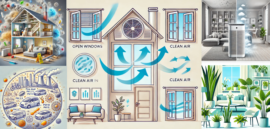 미세먼지와 공기질 이미지