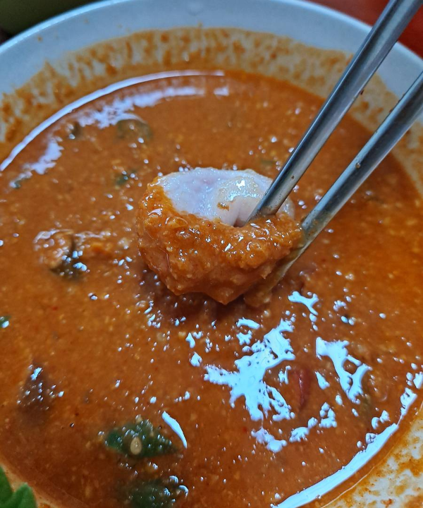 특제쌈장소스에 막창 찍다