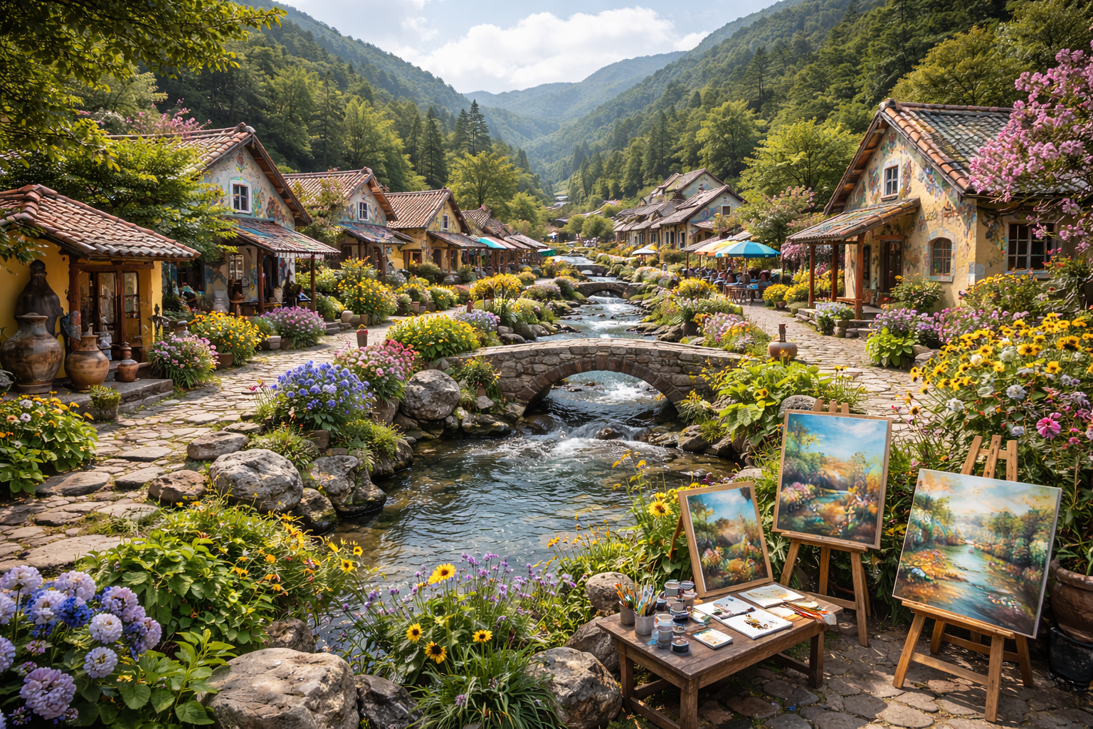 자연과 예술이 공존하는 마을｜예술가의 거리를 걷다
