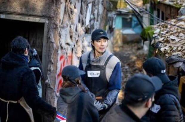 조인성 연탄봉사