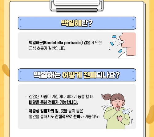 백일해 전염경로