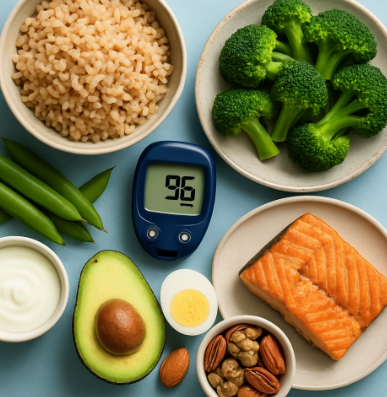 당뇨 관리를 위한 사진