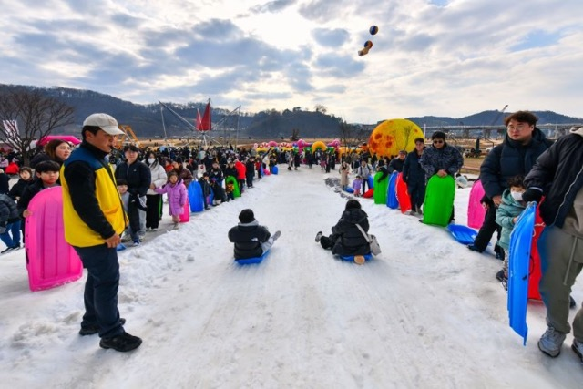 겨울공주 군밤축제