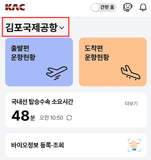 공항 혼잡도