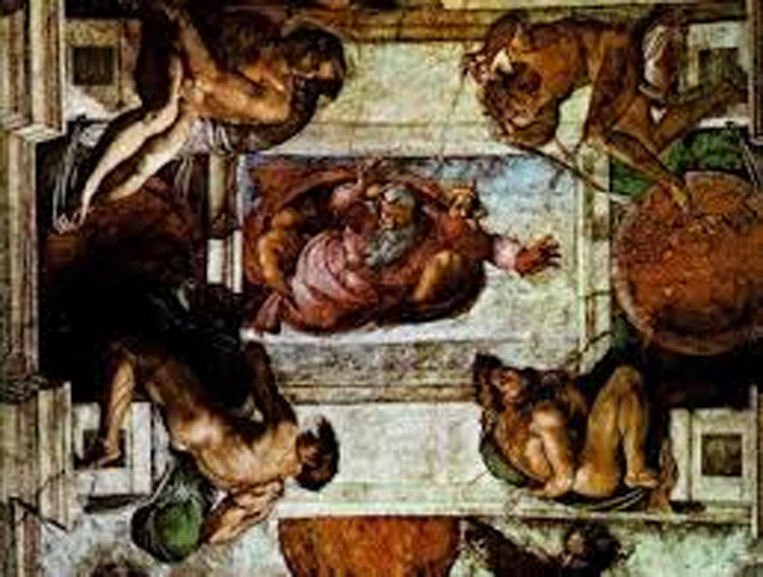 물과 하늘의 분리