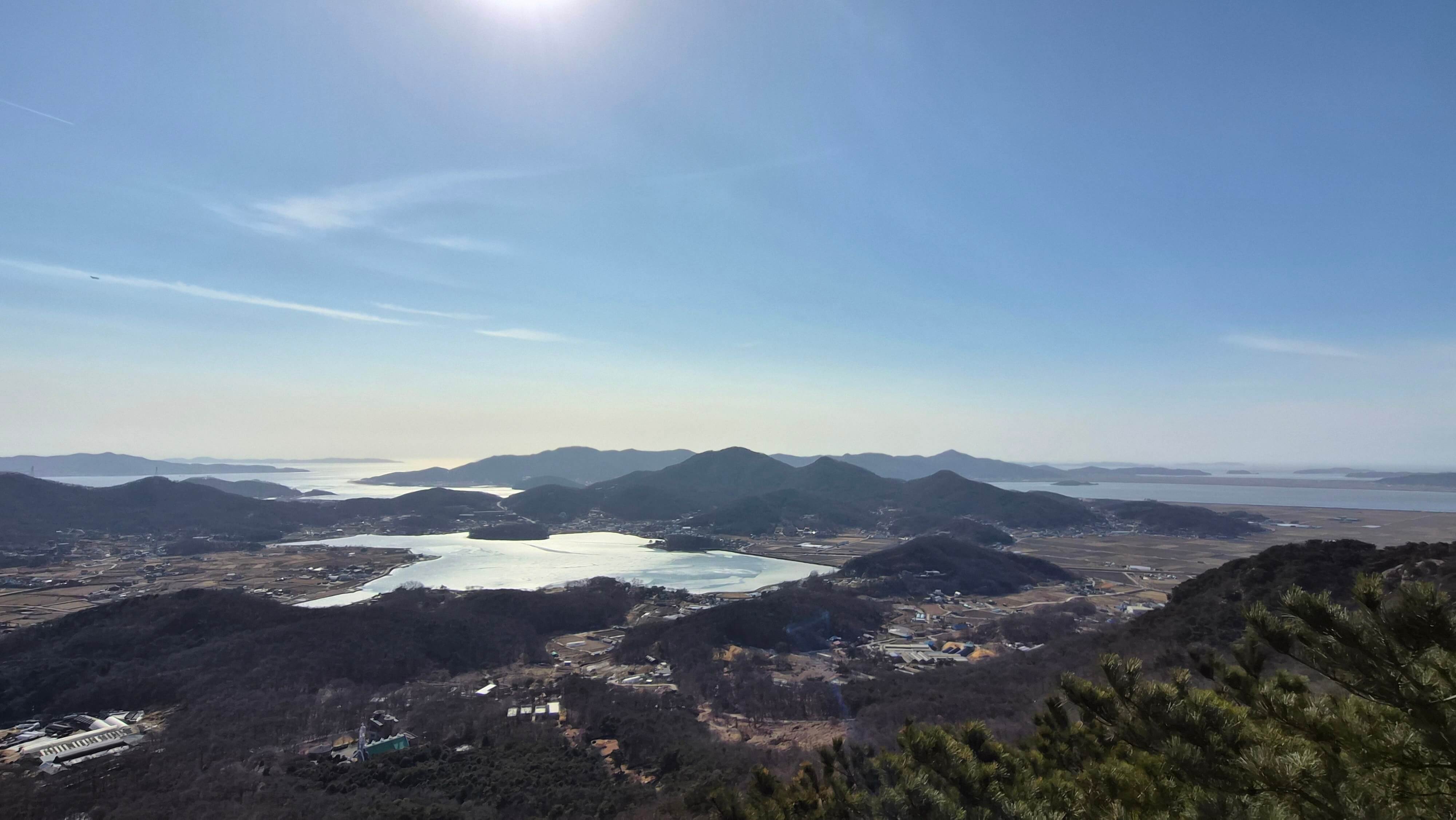 강화도 적석사 : 서해 낙조의 절경, 고려산의 천년 고찰 서해로 떨어지는 붉은 노을이 장관