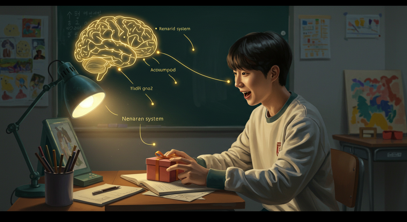 책상위 선물 상자 하나가 공부 효율을 높여준다고?