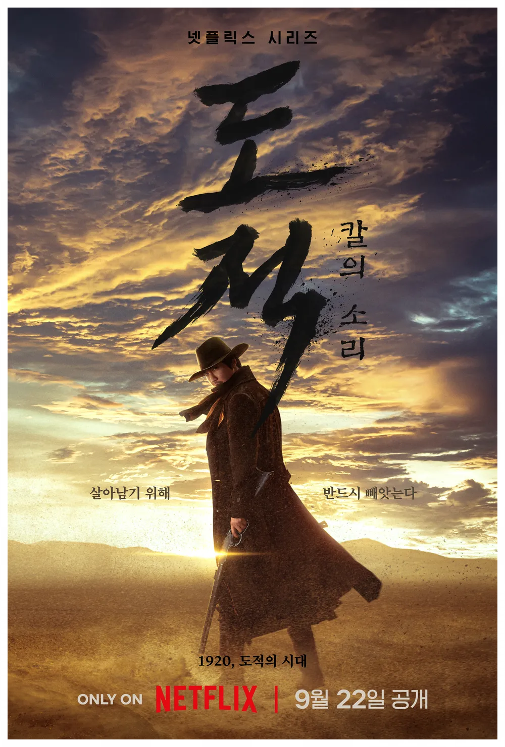 도적 칼의 소리 포스터