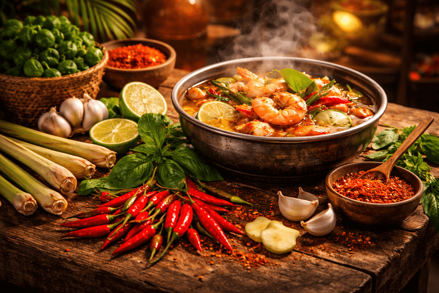 태국 매운맛의 진화: 소형 고추와 항균 기능성 주목