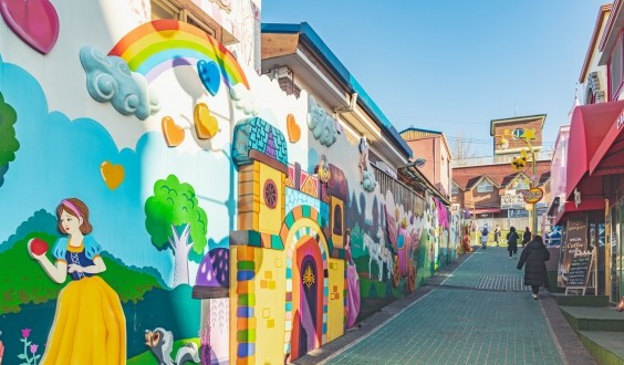 인천 여행지 추천 갈만한곳 송현동 동화마을