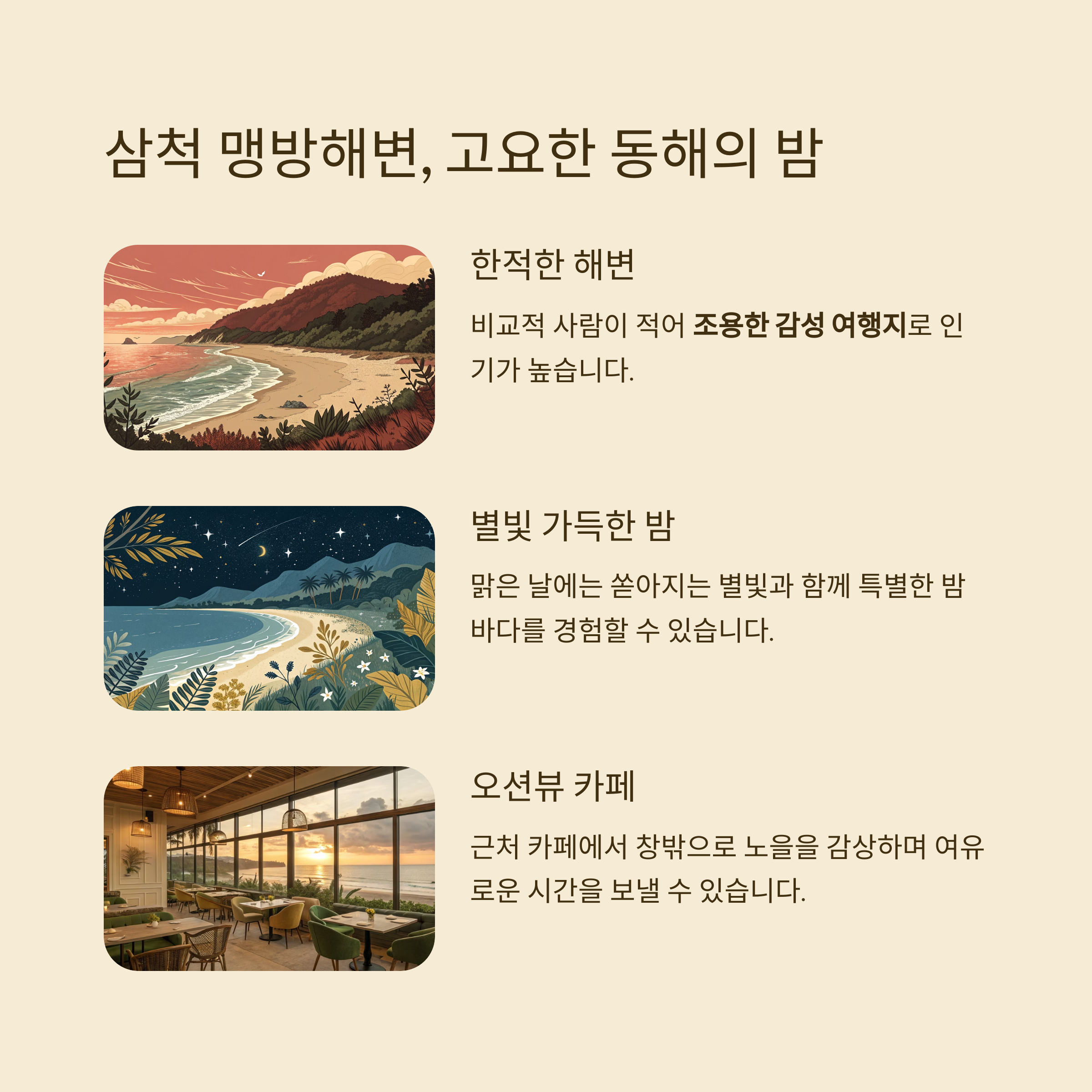 아름다운 국내 여행지