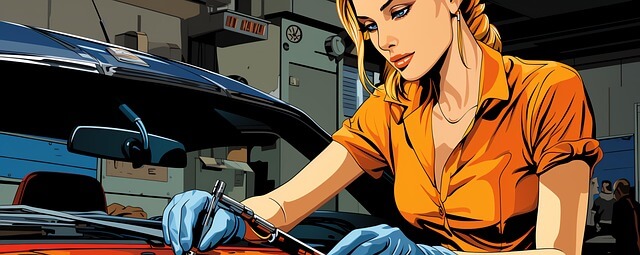 자동차 정비 히터 에어컨 냄새