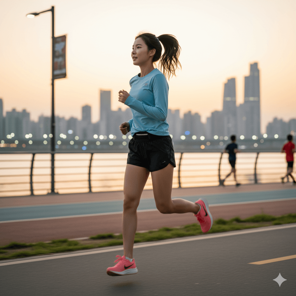 러닝 후 아이싱 - 사진