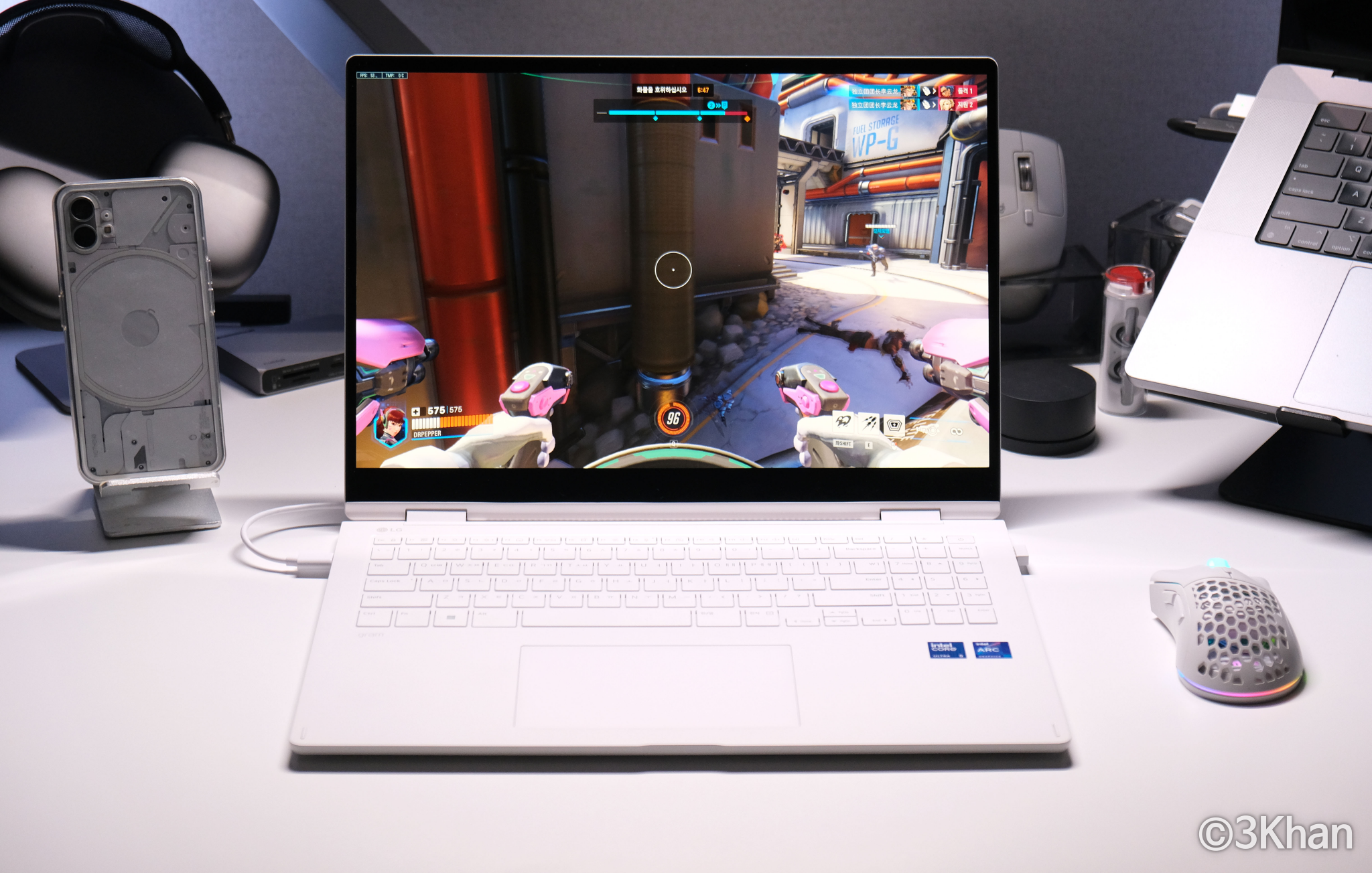 그램 프로 360 오버워치 2 플레이