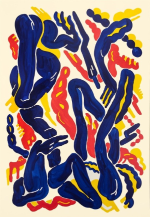 그림들의 상징이 되는 손,발,장기,눈