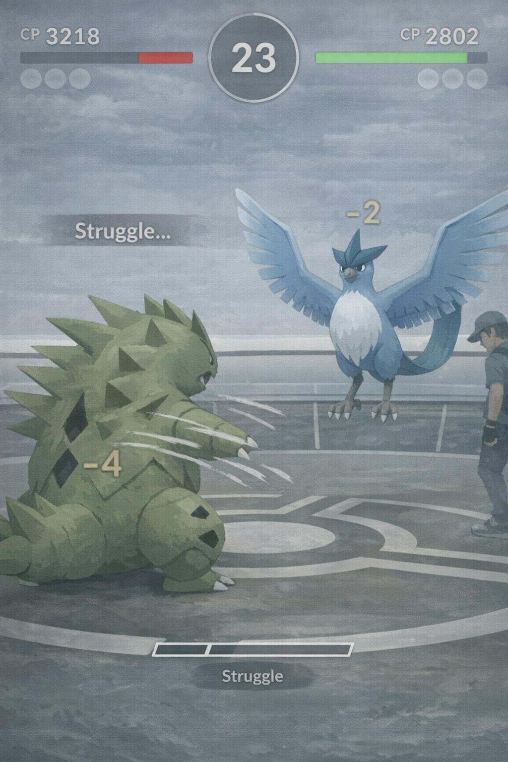 포켓몬고 기술 비교