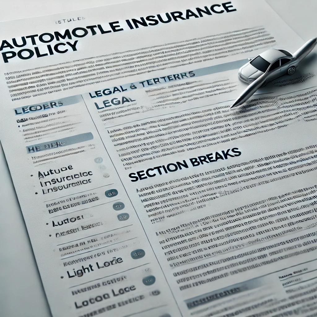 자동차보험약관