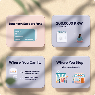 순천시 민생회복지원금 이미지