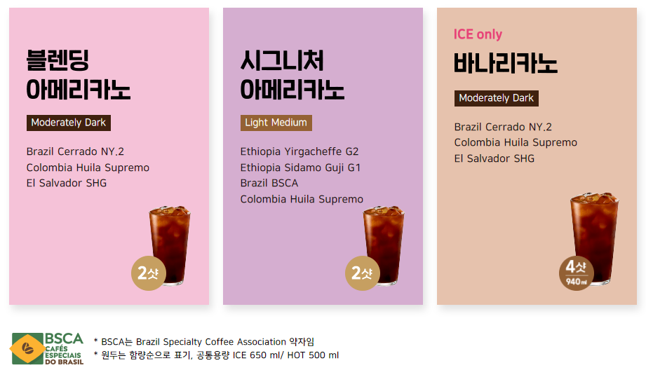 바나프레소_원두등급비교