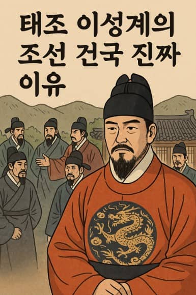 태조 이성계의 조선 건국 진짜 이유는 무엇이었을까